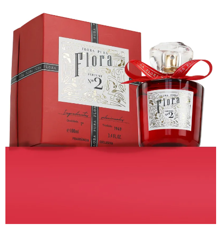 PERFUME LINHA FLORA N°2-100ML