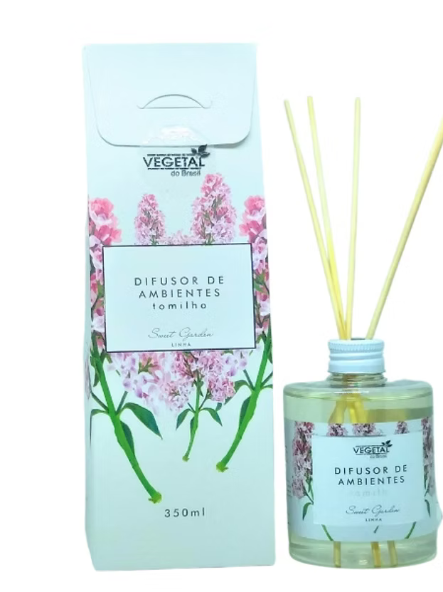 DIFUSOR DE AMBIENTE DE TOMILHO 350ML VEGETAL