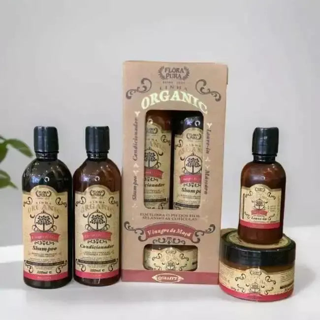 KIT ORGANIC VINAGRE DE MACA