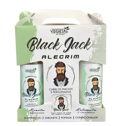 KIT BLACK JACK ALECRIM VEGETAL