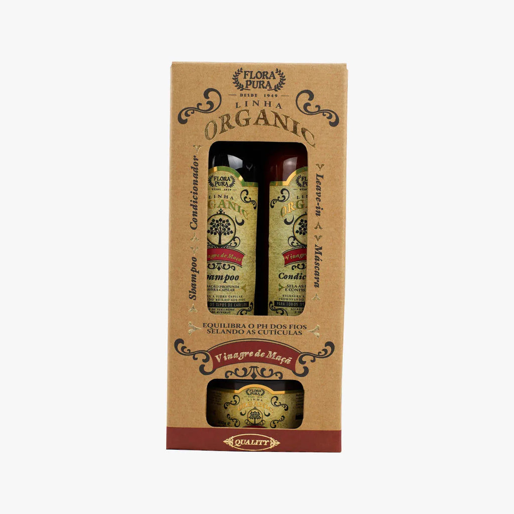 KIT ORGANIC VINAGRE DE MACA